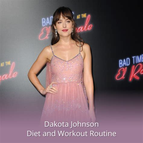 dakota johnson diet and workout.